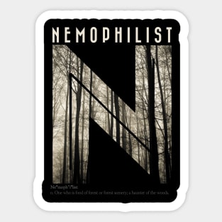 Nemophilist II Sticker